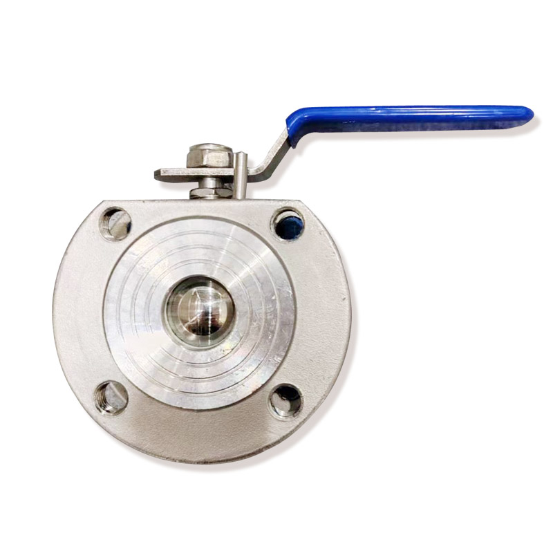 1PC WAFER FLANGED BALL VALVE WITH ISO5211 MOUNTING PAD(QF101M)
