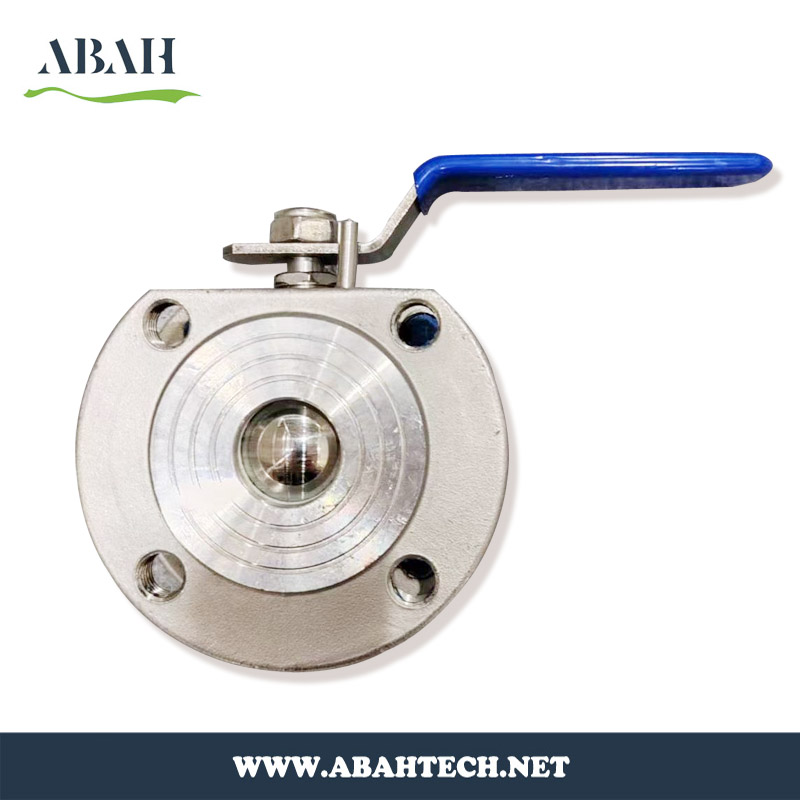 1PC WAFER FLANGED BALL VALVE WITH ISO5211 MOUNTING PAD(QF101M)