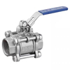 3PC DIN3202-M3 LENGTH BALL VALVE