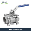 3PC DIN3202-M3 LENGTH BALL VALVE