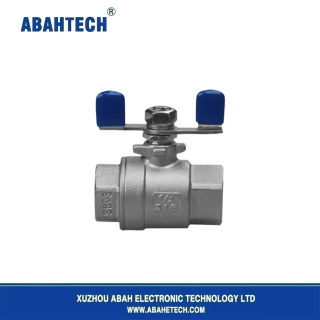 2PC Ball Valve With Butterfly Handle